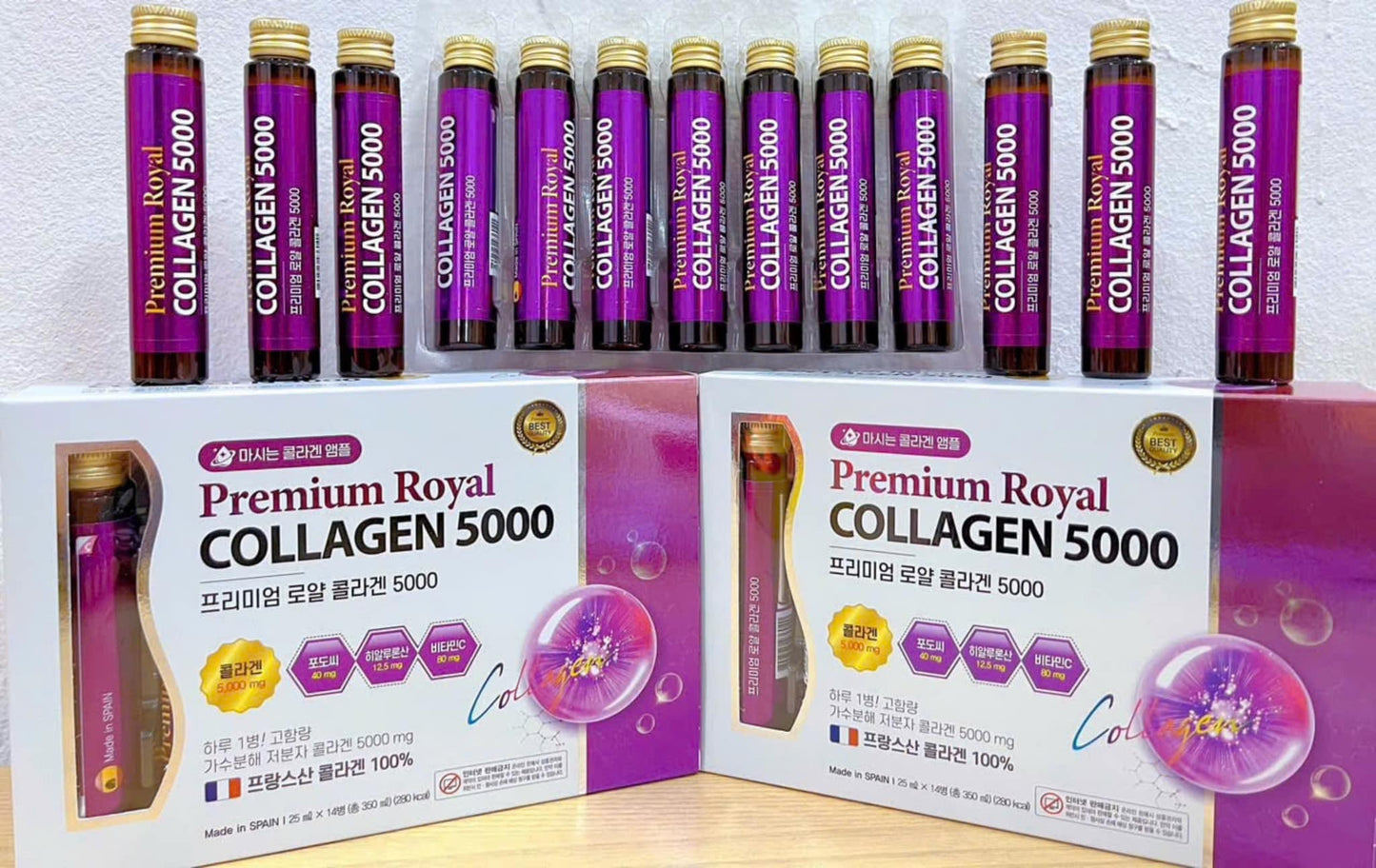 Collagen Premium Royal 5000 - dạng nước 14 lọ